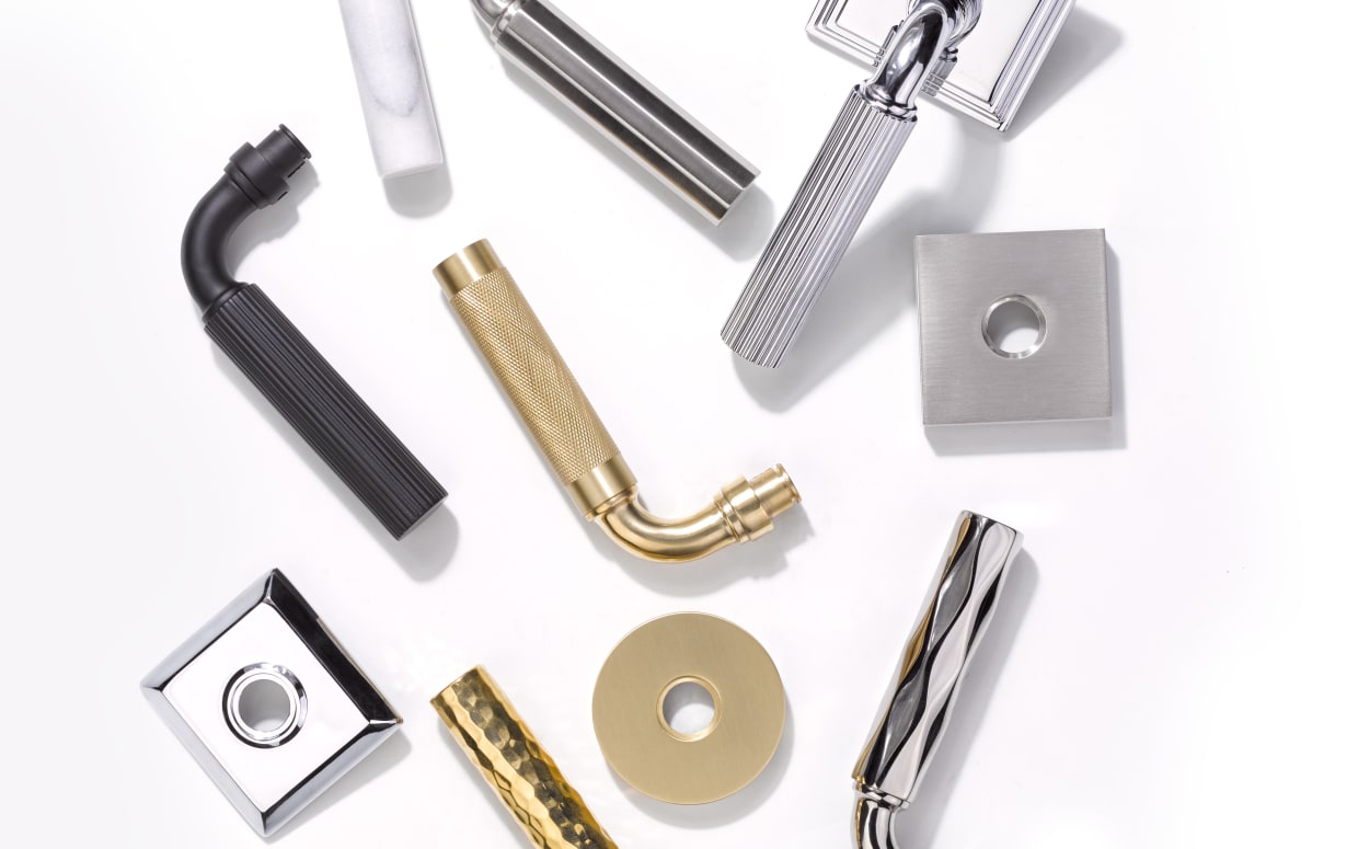 Square Straight Knurled Lever(图1)